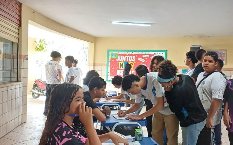 Protagonismo juvenil: Escolas da rede estadual se mobilizam nas eleições dos Grêmios Estudantis