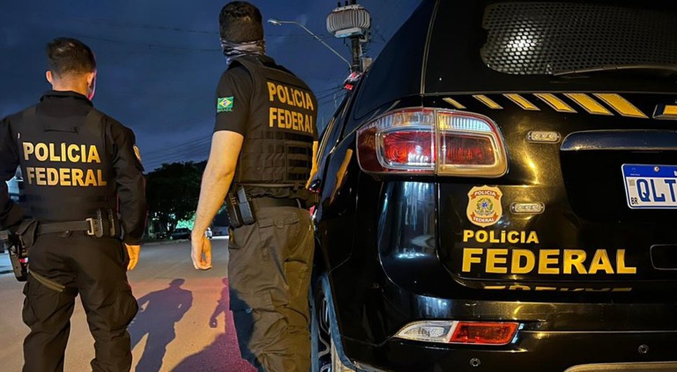 Polícia federal deflagra operação e cumpre cinco mandados de busca e apreensão / Foto: Foto: Polícia Federal/ Divulgação