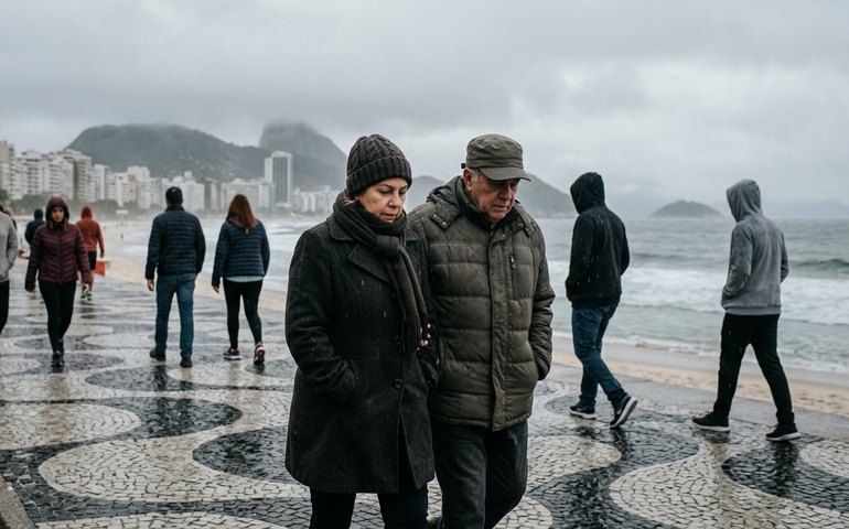 Rio registra dia mais frio do ano nesta segunda-feira, com máxima de 21,3°C