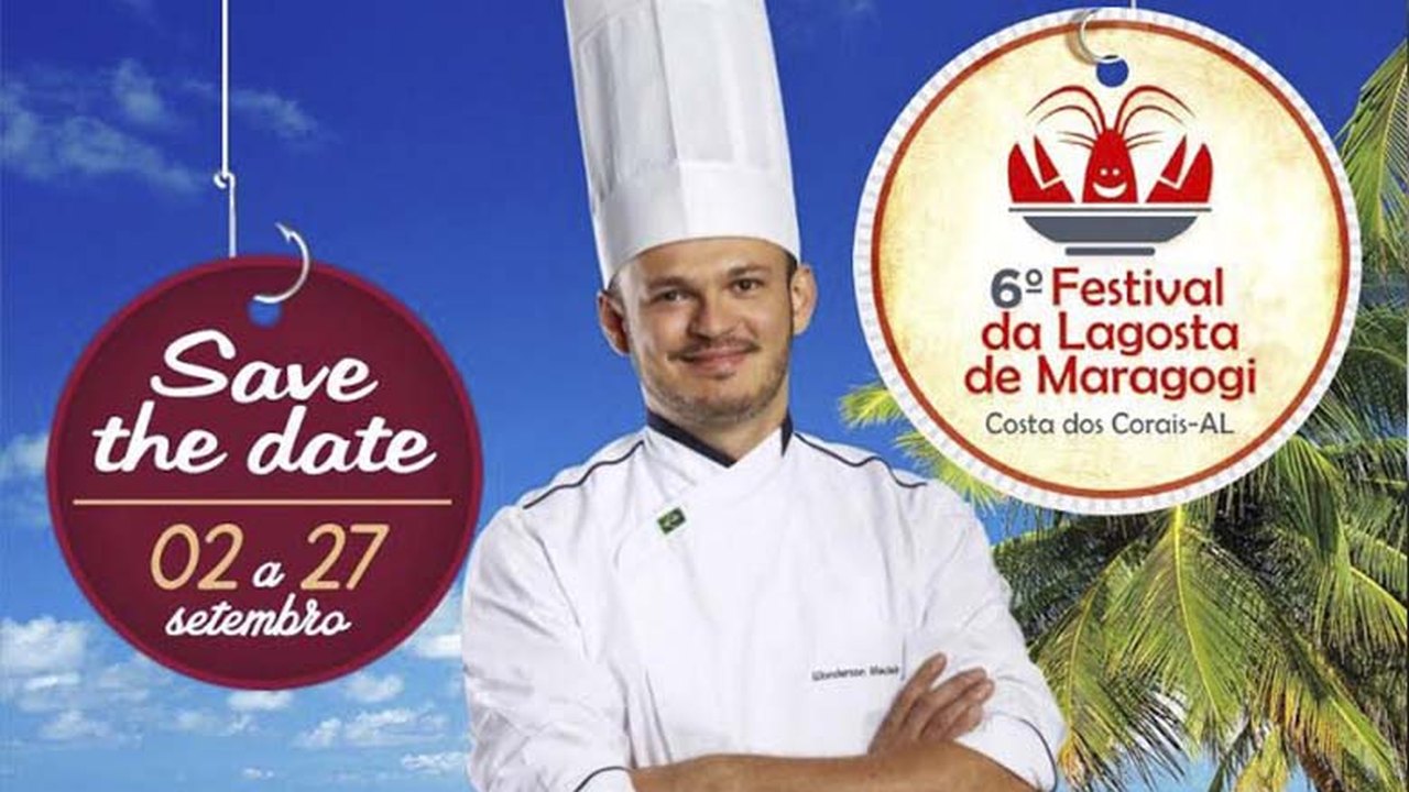 Festival da Lagosta em Maragogi terá sua 6ª edição em setembro