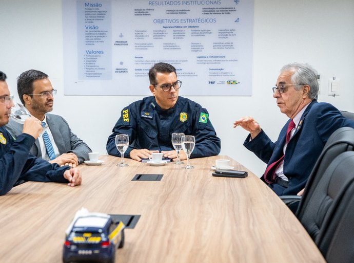 TRE/AL e PRF discutem ações de segurança para as Eleições 2026