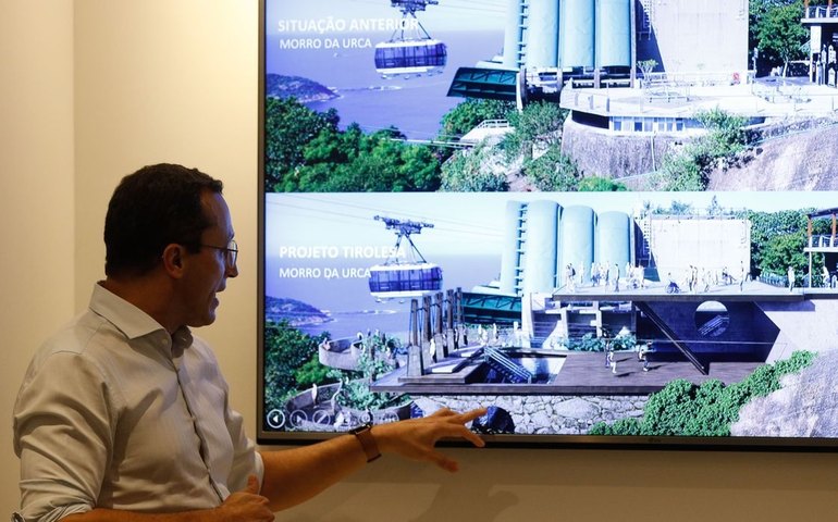 Vereadores do RJ debatem construção de tirolesa no Pão de Açúcar