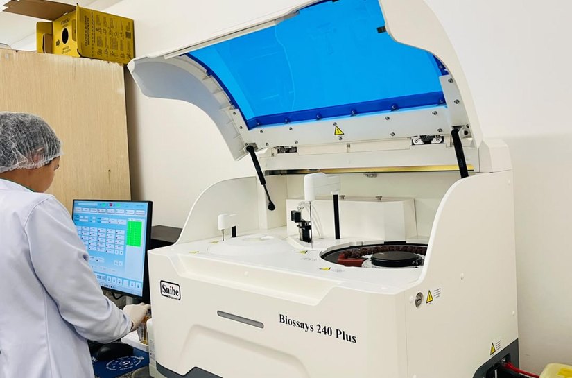 Com novo equipamento, Hospital Ib Gatto amplia capacidade laboratorial e alcança marca histórica de exames