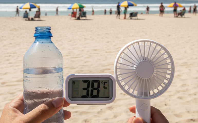 Prefeitura alerta para temperaturas altas no Rio até sexta-feira