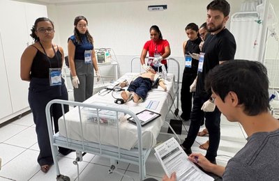 Residentes da Uncisal conquistam certificação internacional em emergências pediátricas