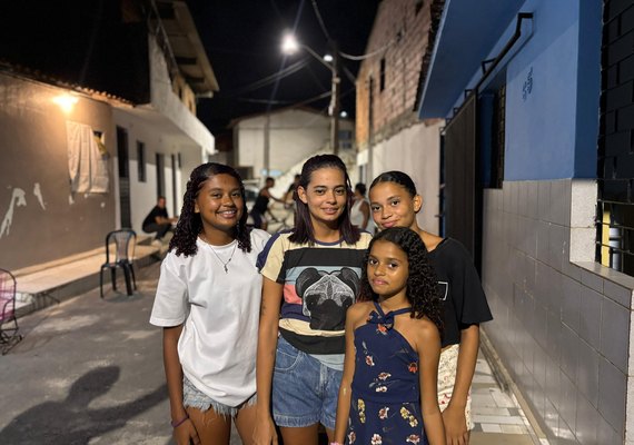 Iluminação em LED traz mais segurança para moradores da Vila Emater