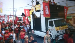 passeata greve