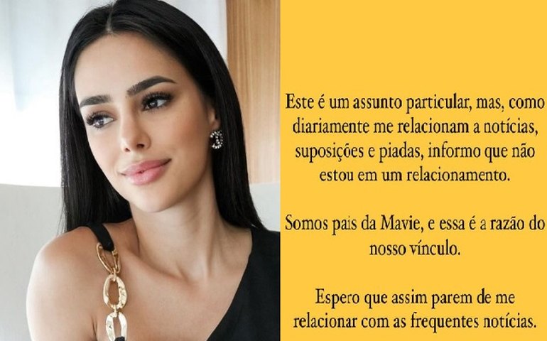 Bruna Biancardi anuncia fim de relacionamento com Neymar: 'Mavie é a razão do nosso vínculo'