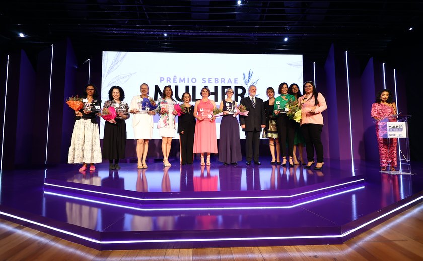 Alagoana conquista o terceiro lugar na etapa nacional do Prêmio Sebrae Mulher de Negócios