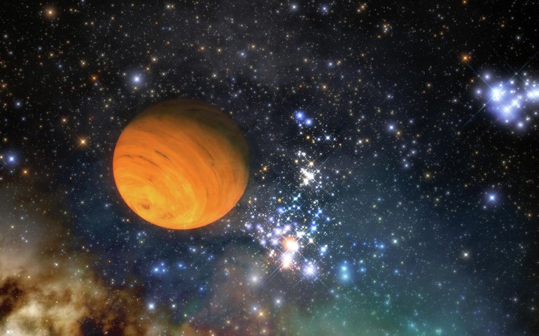 Exoluas de planetas errantes podem sustentar calor e água líquida por bilhões de anos, aponta estudo