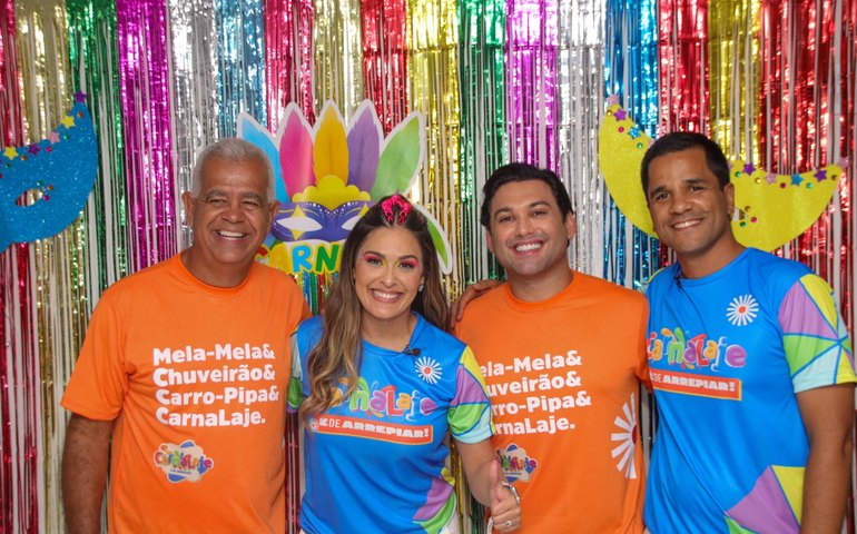 Prefeita Ângela Vanessa e Rodrigo Valença divulgam a maior programação da história do CarnaLaje