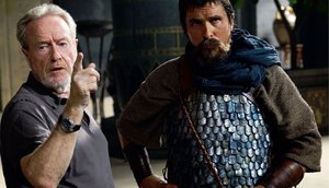 Ridley Scott e Christian Bale