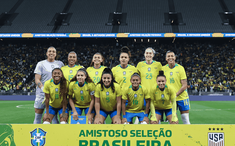 Brasil perde para os Estados Unidos em amistoso tenso em Fortaleza