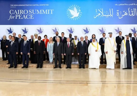 Líderes internacionais reunidos no Egito pedem cessar-fogo e ajuda para Gaza