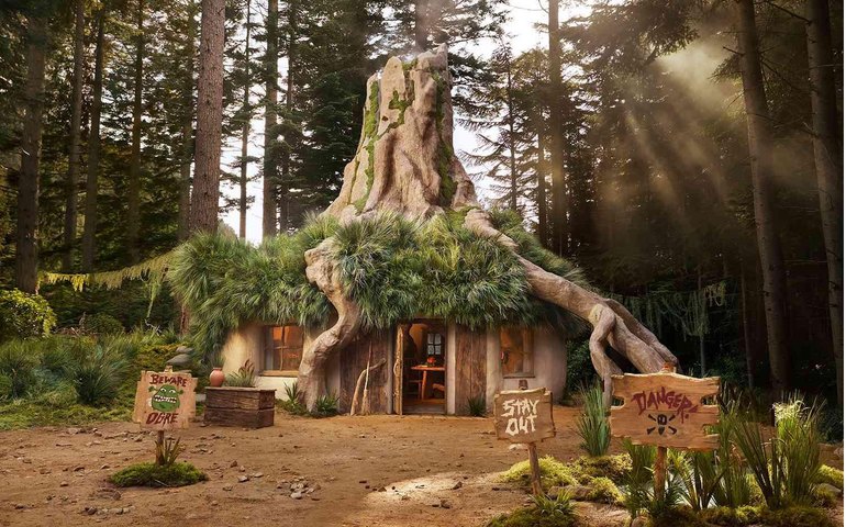 Pântano do Shrek: casa ficará disponível no Airbnb para hospedagem gratuita