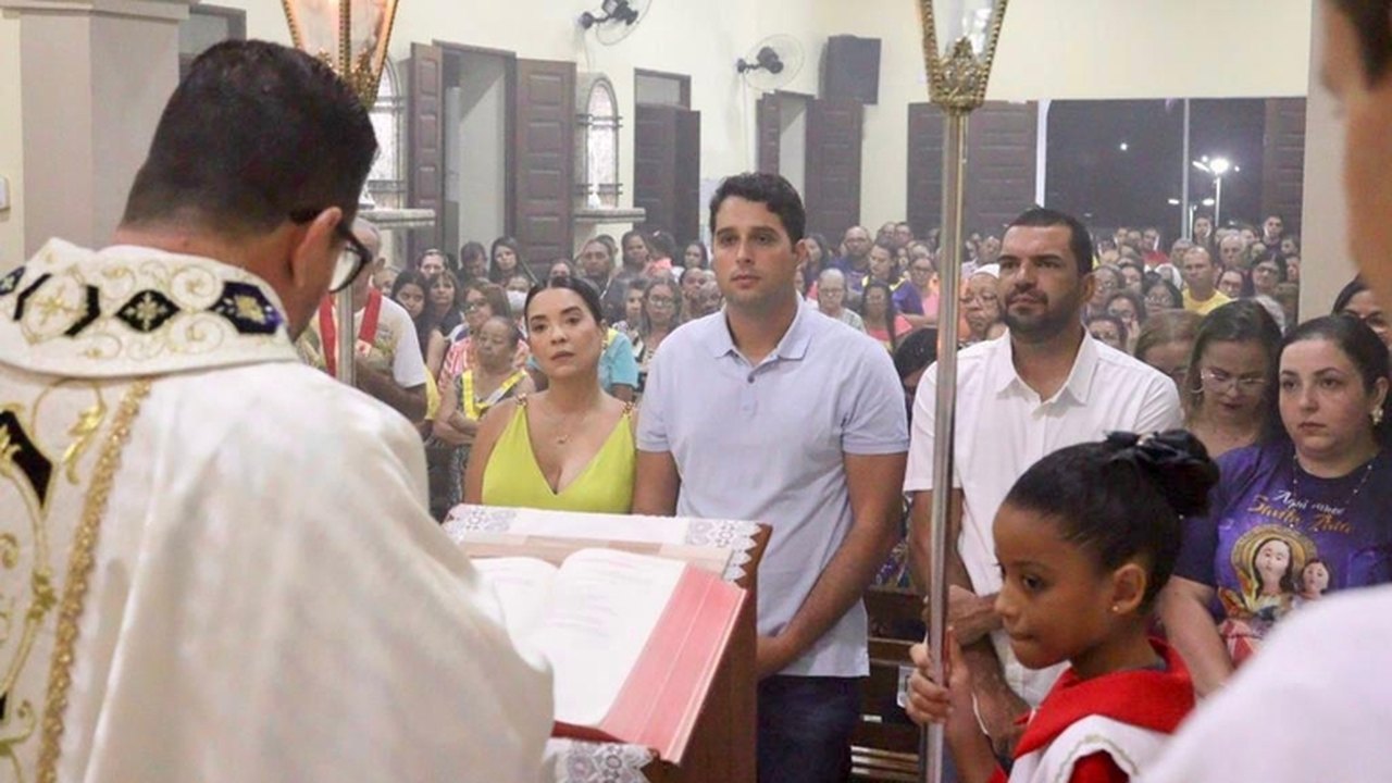 Vereador Nego das Brenhas participa de festa da Padroeira e ressalta fé do povo mundauense