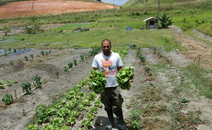 O agricultor Jailson Silva pretende ampliar suas possibilidades de comercialização. (Crédito:Divulgação)
