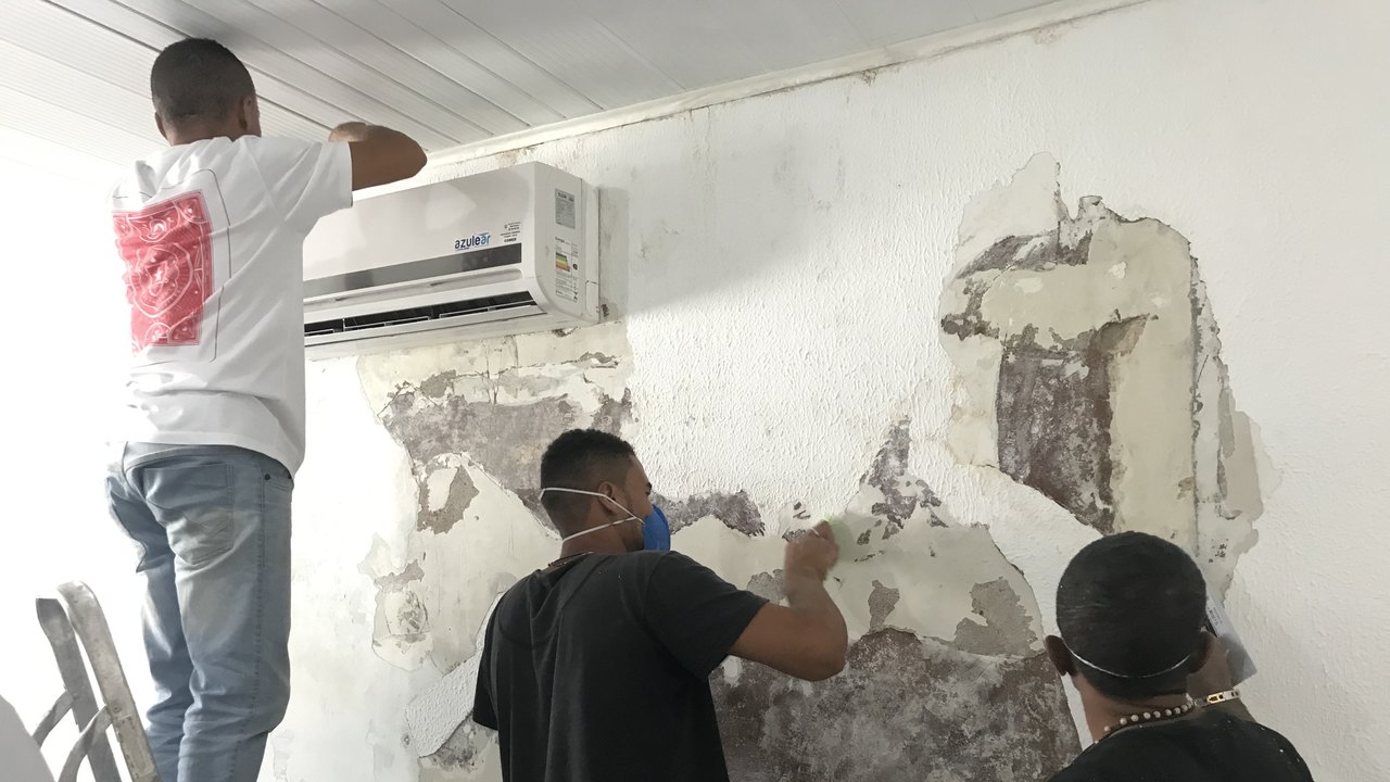 Curso de pintor é ofertado a dependentes químicos em Alagoas
