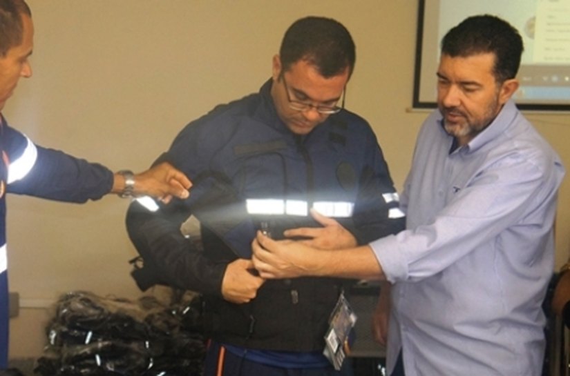 Motossocoristas do Samu são treinados e recebem equipamentos de proteção