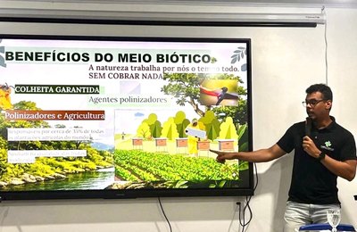 Limoeiro de Anadia fortalece debate sobre desenvolvimento sustentável com palestra ambiental