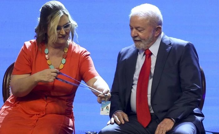 Rita Serrano e Lula