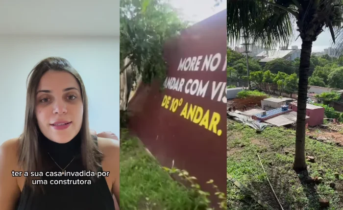 Layla Jatobá afirma que construtora destruiu muro e invadiu casa da família em Maceió Layla Jatobá afirma que construtora destruiu muro e invadiu casa da família em Maceió