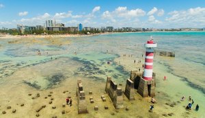 Praia de Ponta Verde, em Maceió / Foto: Émile Valões/Arquivo Secom Maceió
