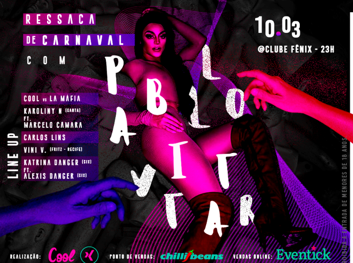 Pabllo Vittar traz para Maceió show da turnê ‘Vai Passar Mal’ próxima sexta