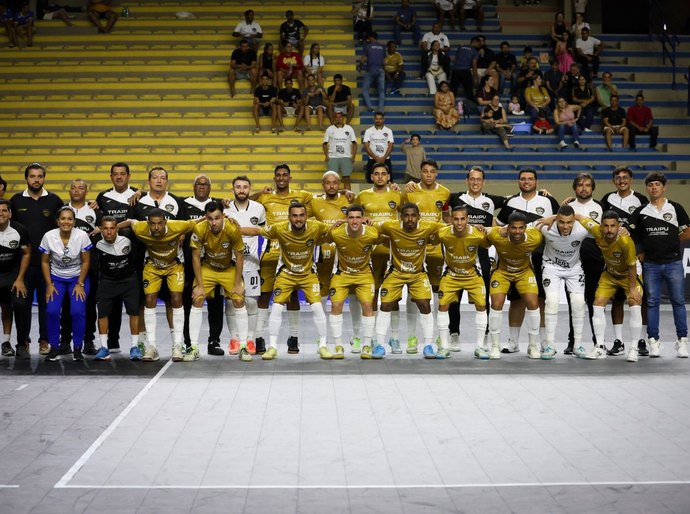 Taça Brasil de Futsal: Esporte Clube Traipu enfrenta Praia Clube (MT) pela semifinal do torneio, nesta sexta (20)