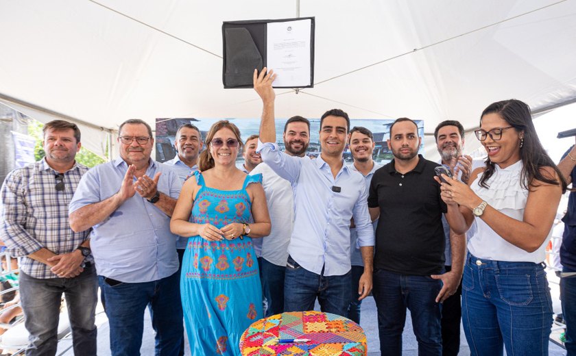 Parte alta de Maceió recebe investimentos para pavimentação e drenagem