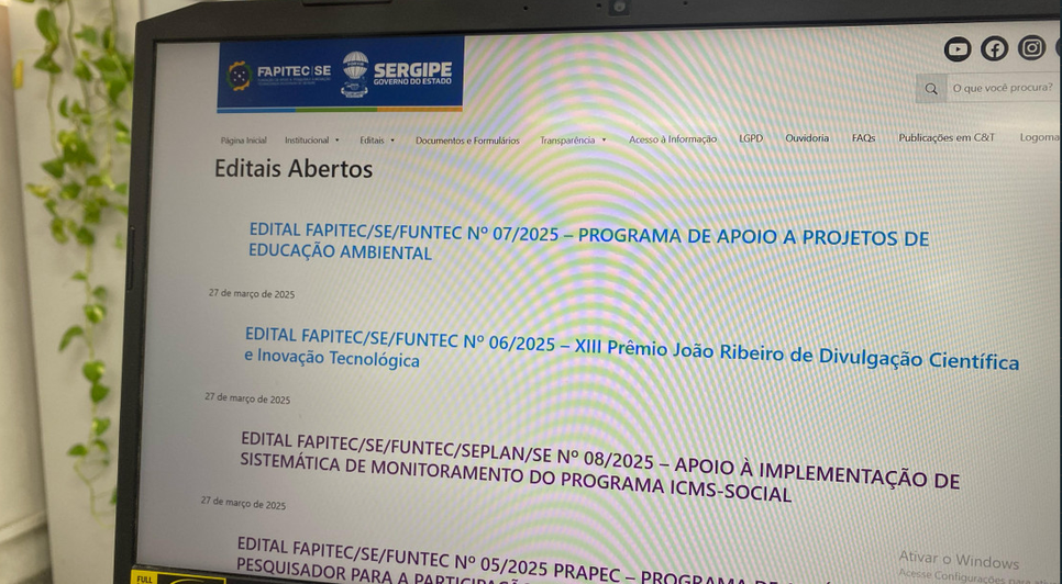 Ascom Sedetec / Foto: Foto: Reprodução Governo do Estado
