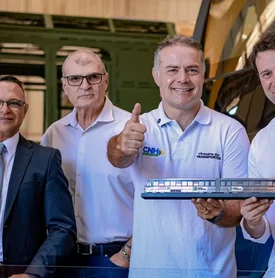 Em Caxias, Renan Filho mostra a produção de vagões para o VLT de Arapiraca