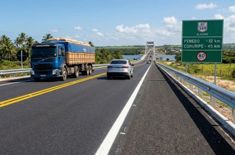 DER esclarece quais trechos de rodovias estaduais foram federalizados em Alagoas