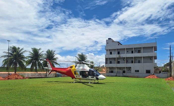 Aeronave do DEA foi enviada para o resgate do bebê, mas ele não resistiu