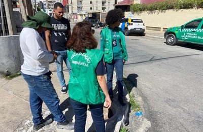Operação Língua Suja identifica ligação irregular de esgoto da BRK na Jatiúca