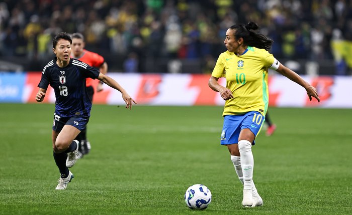 Seleção Feminina enfrentou o Japão Seleção Feminina enfrentou o Japão