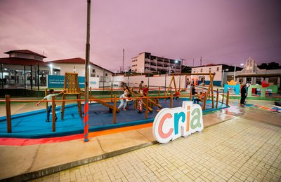Paulo Dantas inaugura nova praça Cria e anuncia investimentos em Olho D'Água das Flores