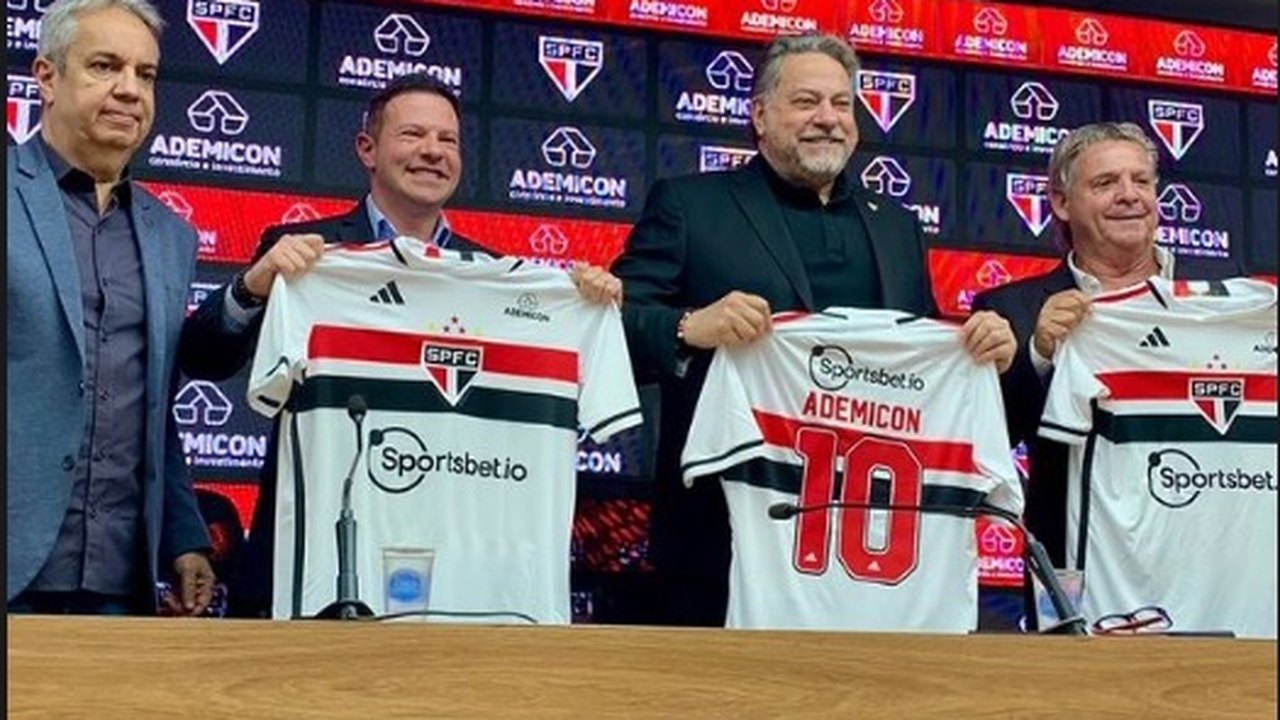 São Paulo anuncia Ademicon como novo patrocinador antes da final da Copa do Brasil