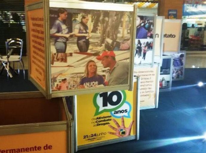 Exposição no Maceió Shopping destaca atuação dos Anjos da Paz