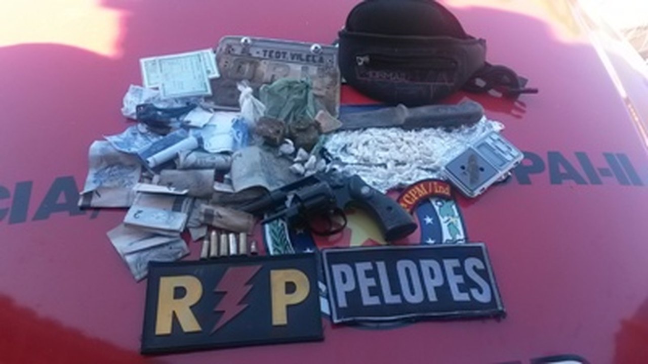 PM prende quadrilha de traficantes em São Miguel dos Campos