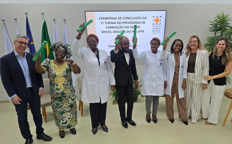 HC celebra conclusão de fellowship de profissionais da saúde angolanos