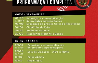 Feira agroecológica terá mais uma edição no Conjunto Novo Jardim
