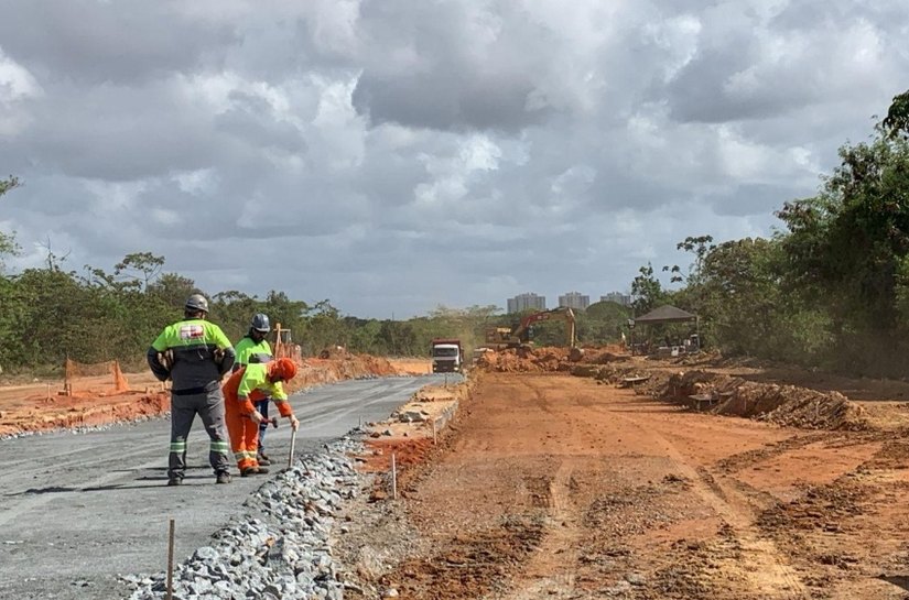 Obras na Linha Verde se aproximam de 70% de execução