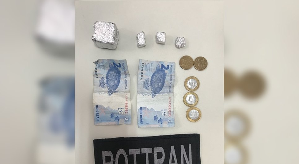 Apreensão de drogas / Foto:  Polícia Militar