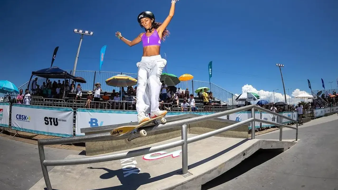 Em final do STU Recife, Augusto Akio e Isadora Pacheco são campeões nacionais de Skate Park