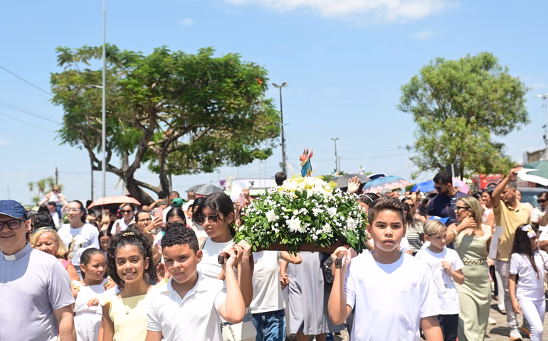 Romaria Mirim abre celebrações aos 142 anos do Bom Jesus dos Navegantes em Penedo