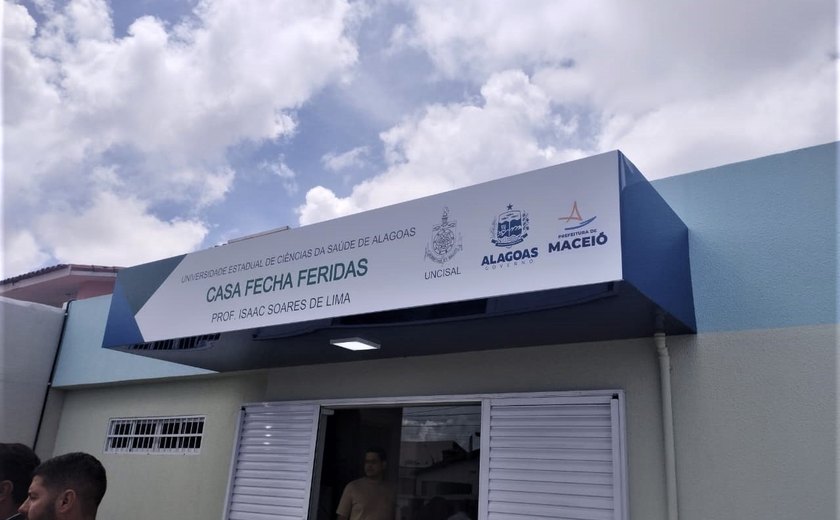 Maceió inaugura Casa Fecha Feridas para tratamento de pacientes com pé diabético e úlceras varicosas