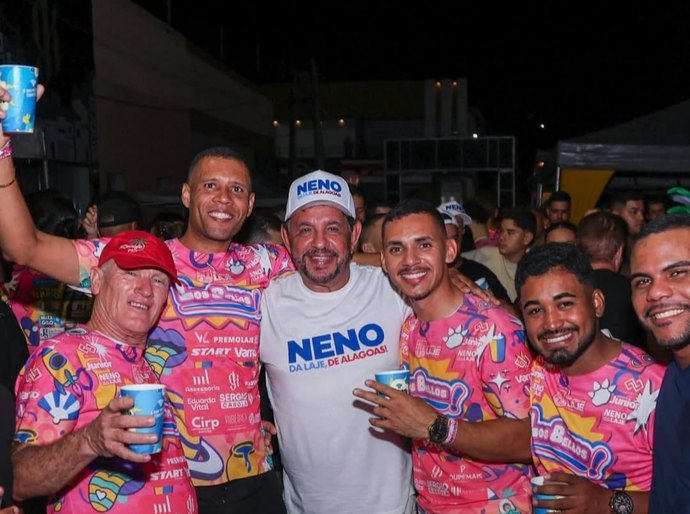 Neno da Laje surge forte no Carnalaje e sinaliza disputa nas eleições deste ano