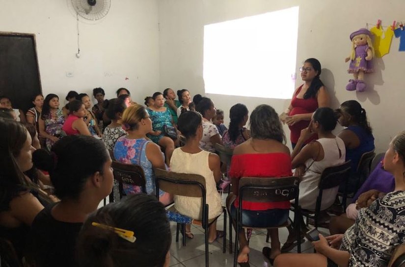 Semas de Cajueiro realiza 1º encontro do ano para acompanhar gestantes