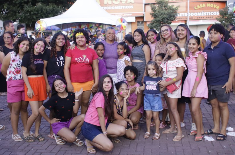 Palmeira comera Dia das Crianças com muita alegria na Praça da Independência